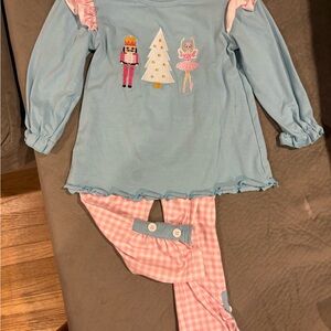 Charming Blue and Pink Nutcracker Kids Set